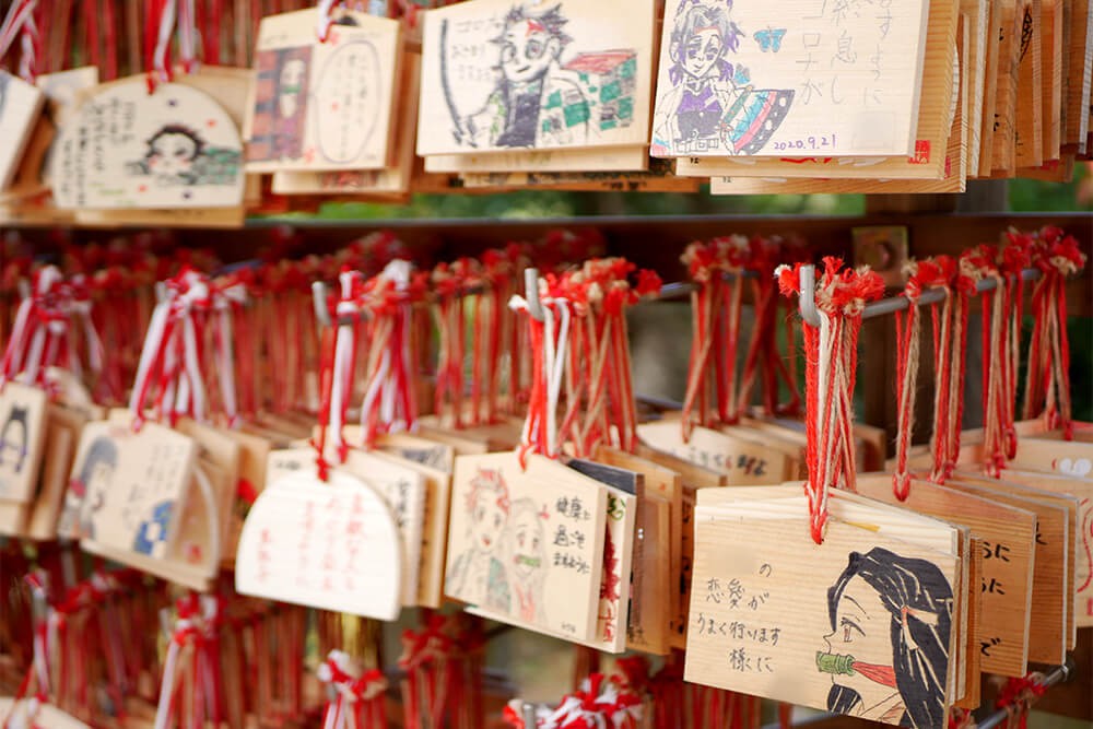 太宰府天満宮の宝満宮宝満竈門（かまど）神社