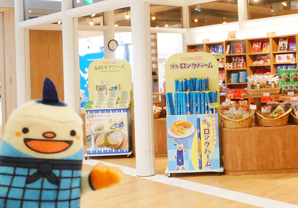 Popular Hakata Ramen and Mentaiko are available here!Introducing Fukuoka souvenirs and limited goods that can be purchased only at Fukuoka Tower.