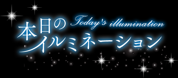 本日のイルミネーション